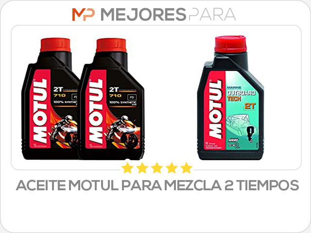 aceite motul para mezcla 2 tiempos