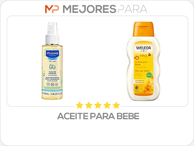 aceite para bebe