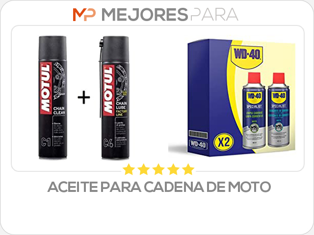 aceite para cadena de moto