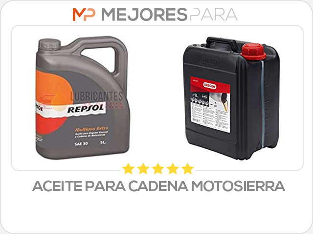 aceite para cadena motosierra