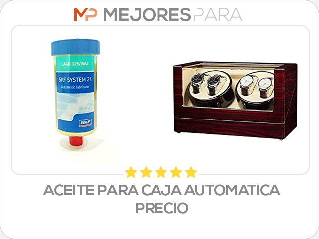 aceite para caja automatica precio