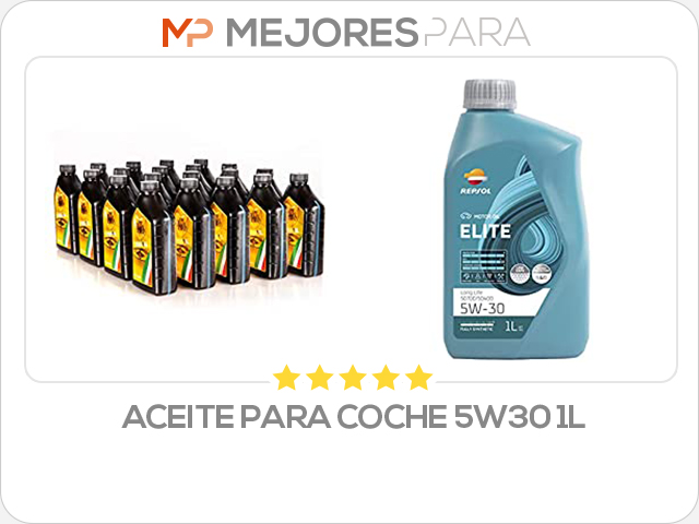 aceite para coche 5w30 1l