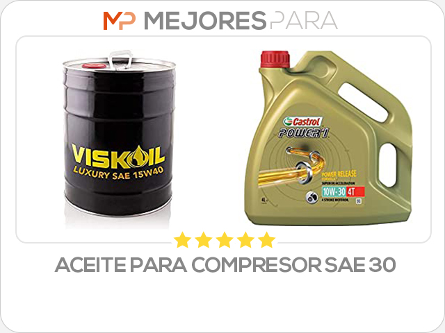 aceite para compresor sae 30