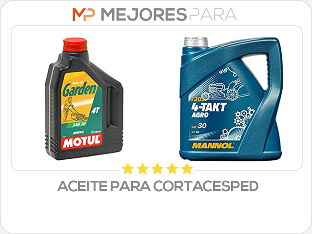 aceite para cortacesped