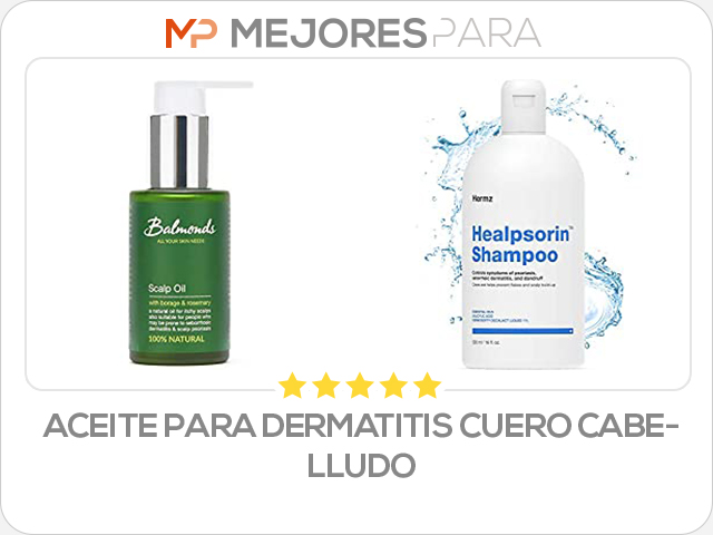 aceite para dermatitis cuero cabelludo