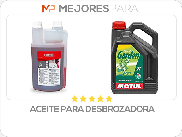 aceite para desbrozadora