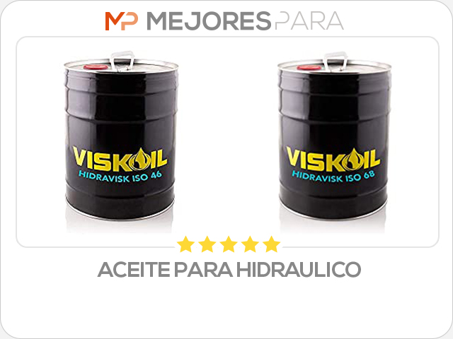 aceite para hidraulico