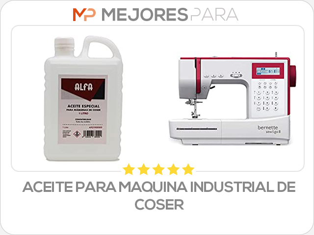 aceite para maquina industrial de coser