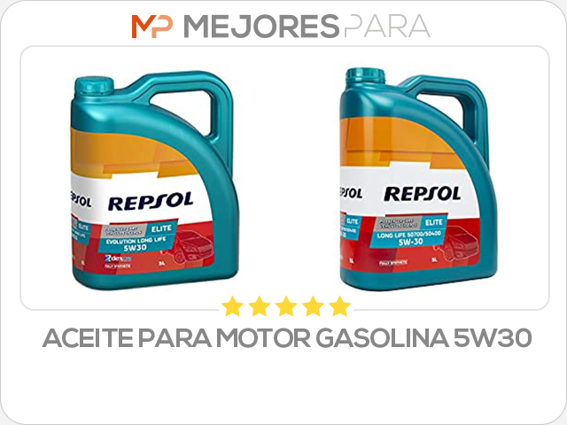 aceite para motor gasolina 5w30