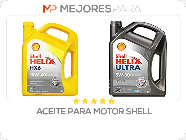 aceite para motor shell