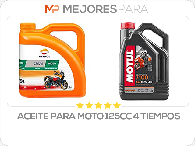 aceite para moto 125cc 4 tiempos