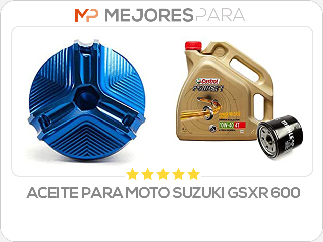 aceite para moto suzuki gsxr 600