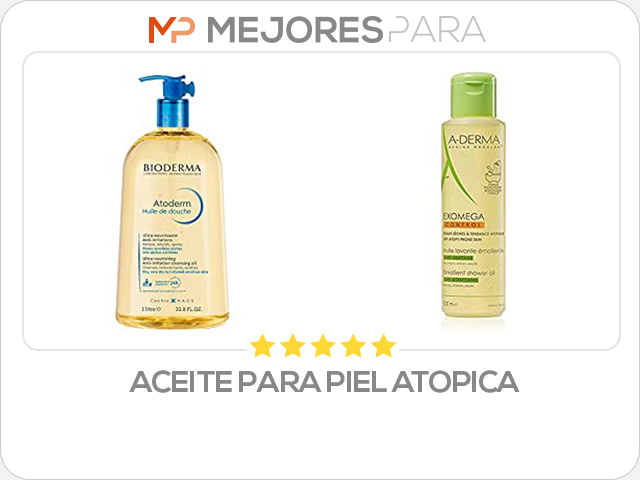 aceite para piel atopica