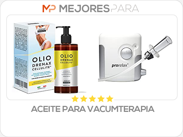 aceite para vacumterapia