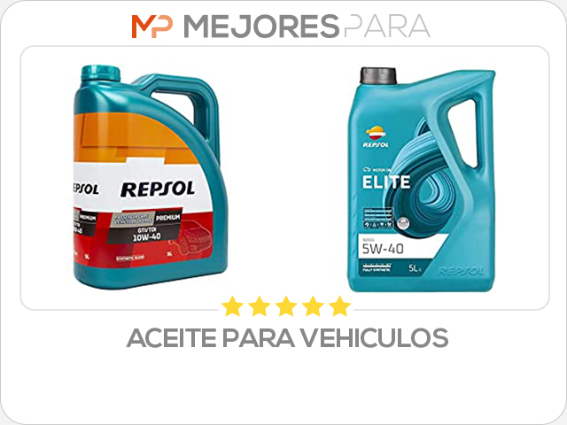 aceite para vehiculos