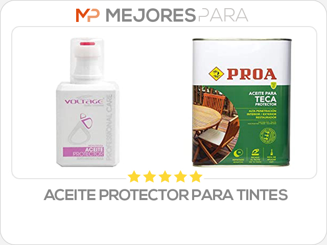 aceite protector para tintes