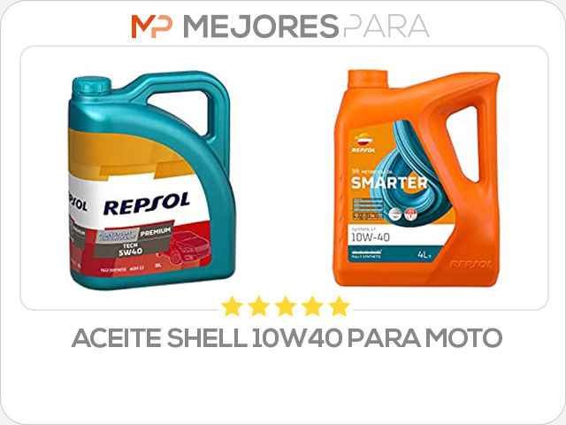 aceite shell 10w40 para moto