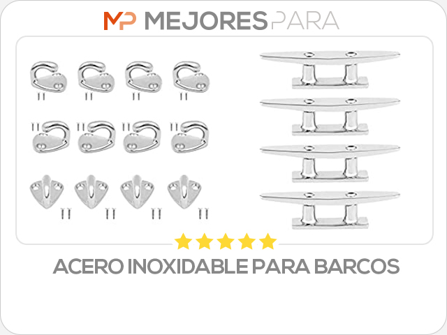 acero inoxidable para barcos