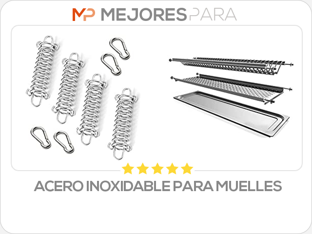 acero inoxidable para muelles