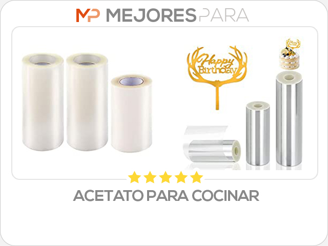 acetato para cocinar