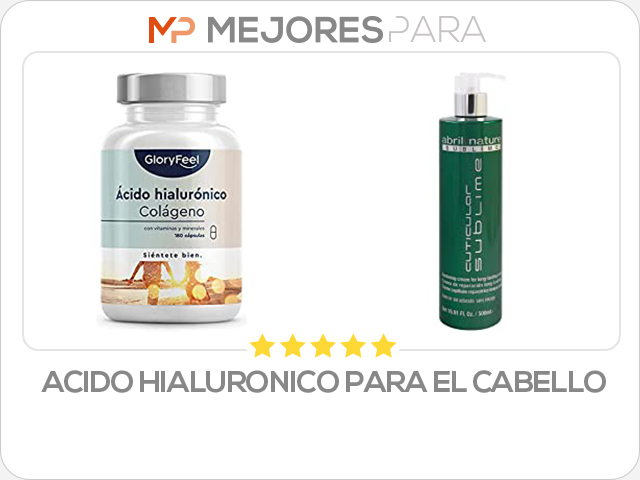 acido hialuronico para el cabello