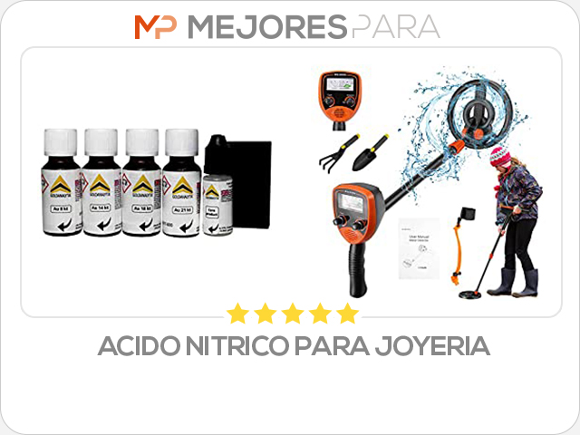 acido nitrico para joyeria