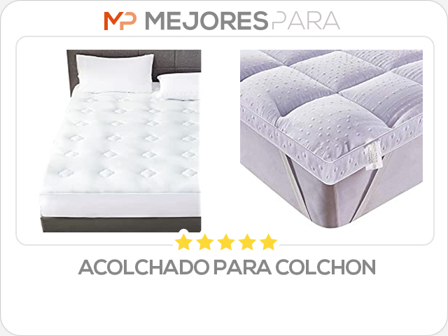 acolchado para colchon