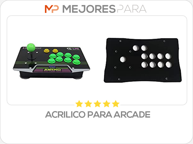 acrilico para arcade