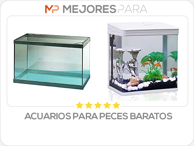 acuarios para peces baratos