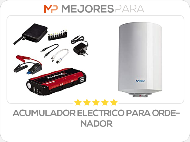 acumulador electrico para ordenador