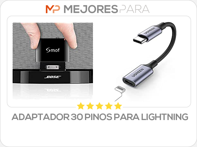 adaptador 30 pinos para lightning