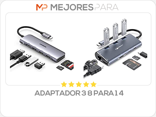 adaptador 3 8 para 1 4