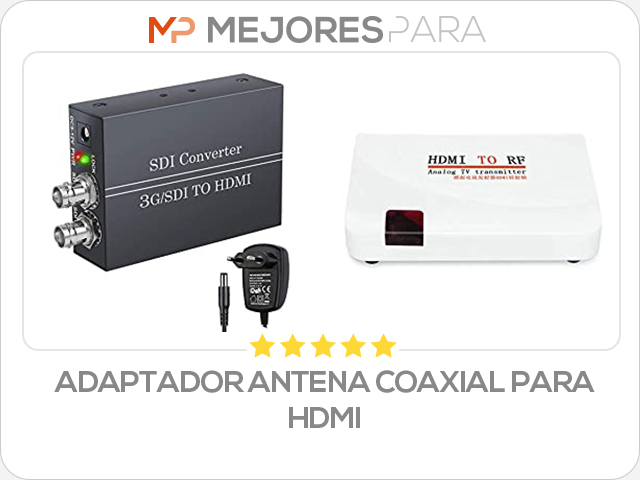 adaptador antena coaxial para hdmi