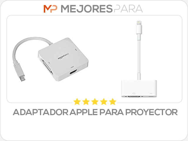 adaptador apple para proyector