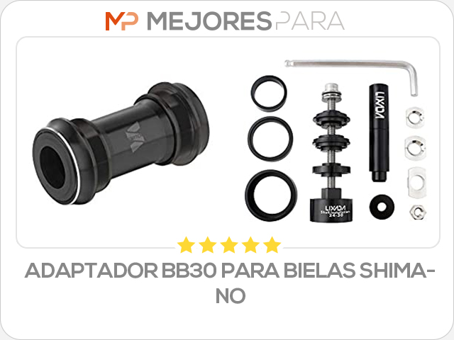 adaptador bb30 para bielas shimano