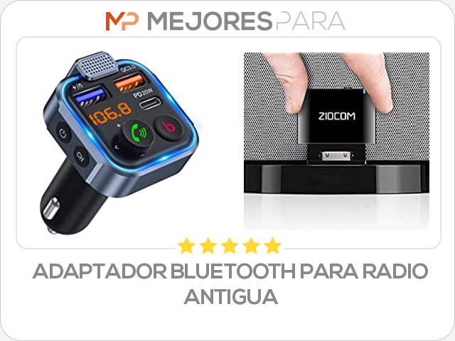 adaptador bluetooth para radio antigua