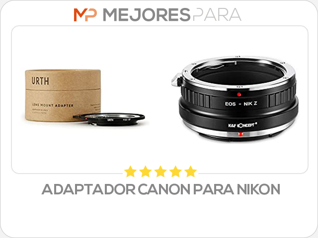 adaptador canon para nikon