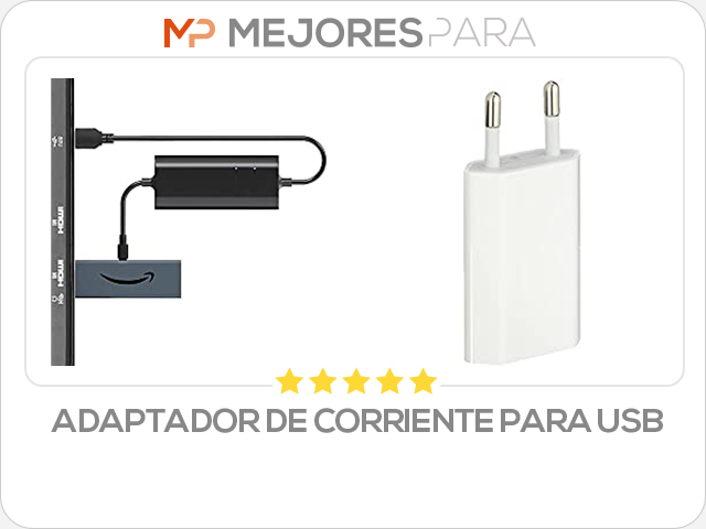 adaptador de corriente para usb