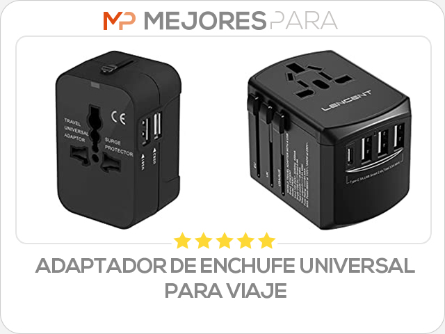 adaptador de enchufe universal para viaje