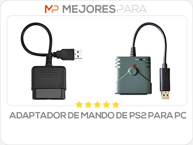 adaptador de mando de ps2 para pc