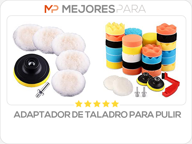 adaptador de taladro para pulir