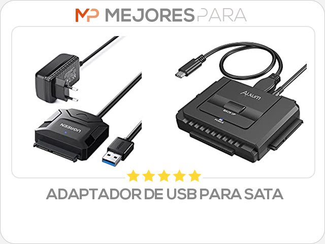 adaptador de usb para sata