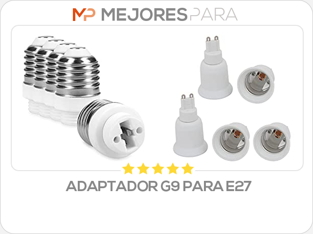 adaptador g9 para e27