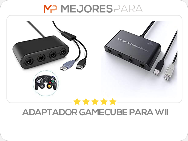 adaptador gamecube para wii