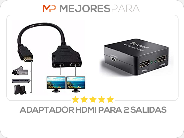 adaptador hdmi para 2 salidas