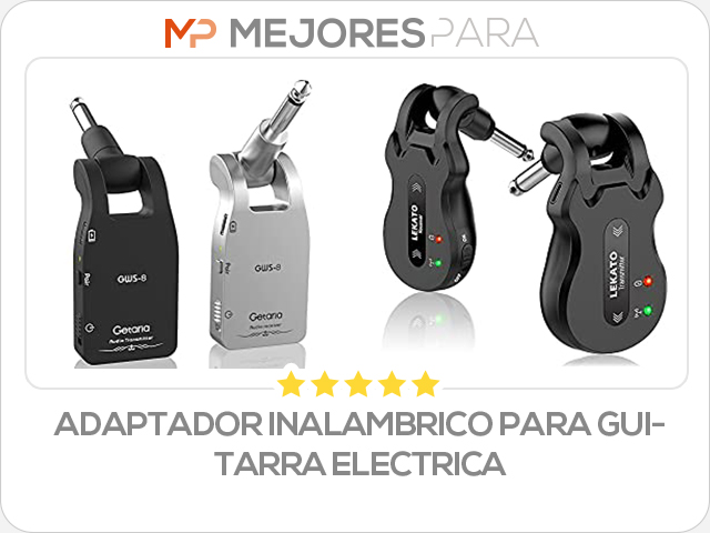 adaptador inalambrico para guitarra electrica