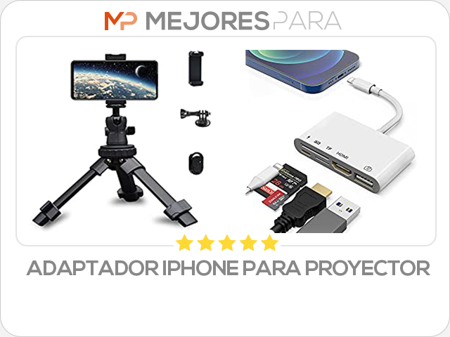 adaptador iphone para proyector