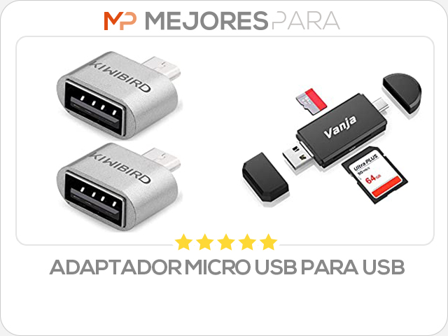 adaptador micro usb para usb