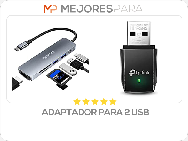 adaptador para 2 usb