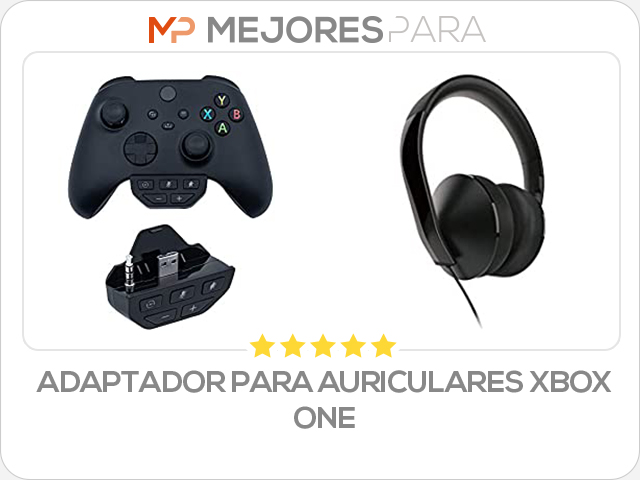 adaptador para auriculares xbox one